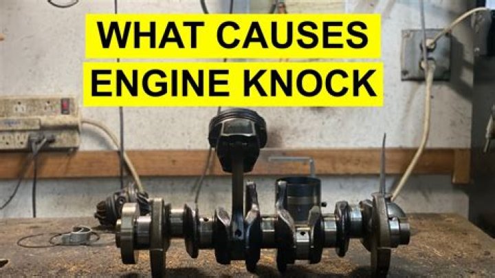Why would my engine be knocking?