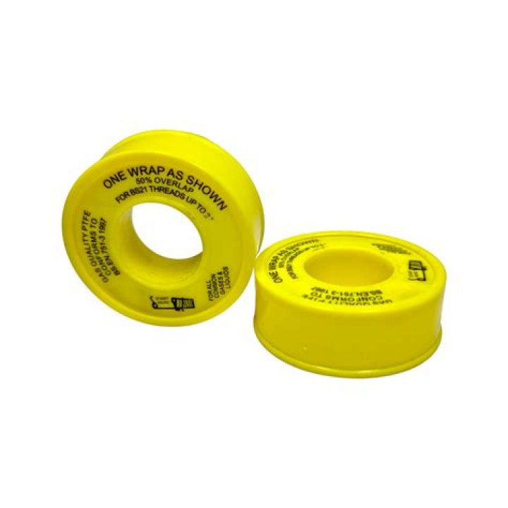 Will gasoline eat teflon tape?