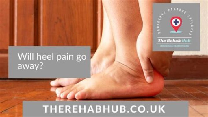 Will heel pain go away?