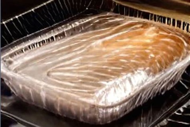 Will plastic wrap melt in the oven?