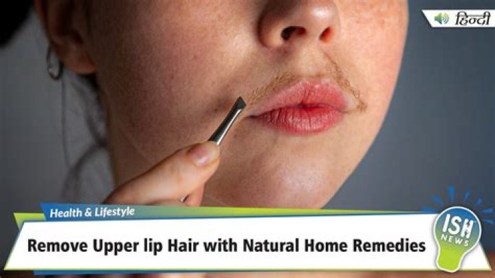 Will plucking upper lip hair?