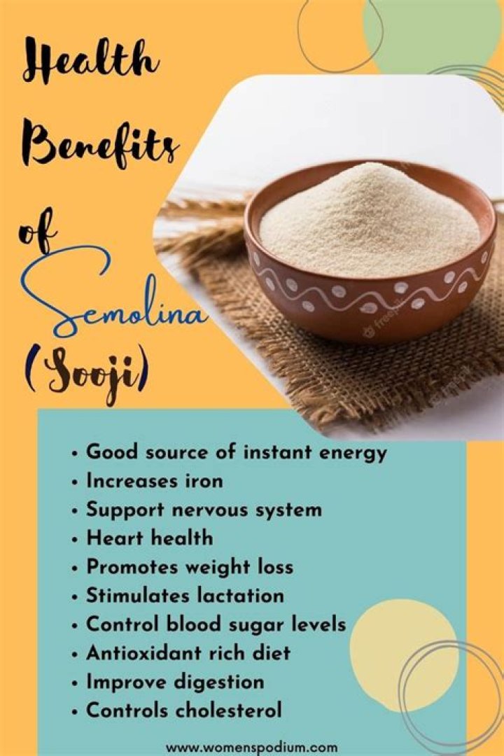 Will semolina increase weight?